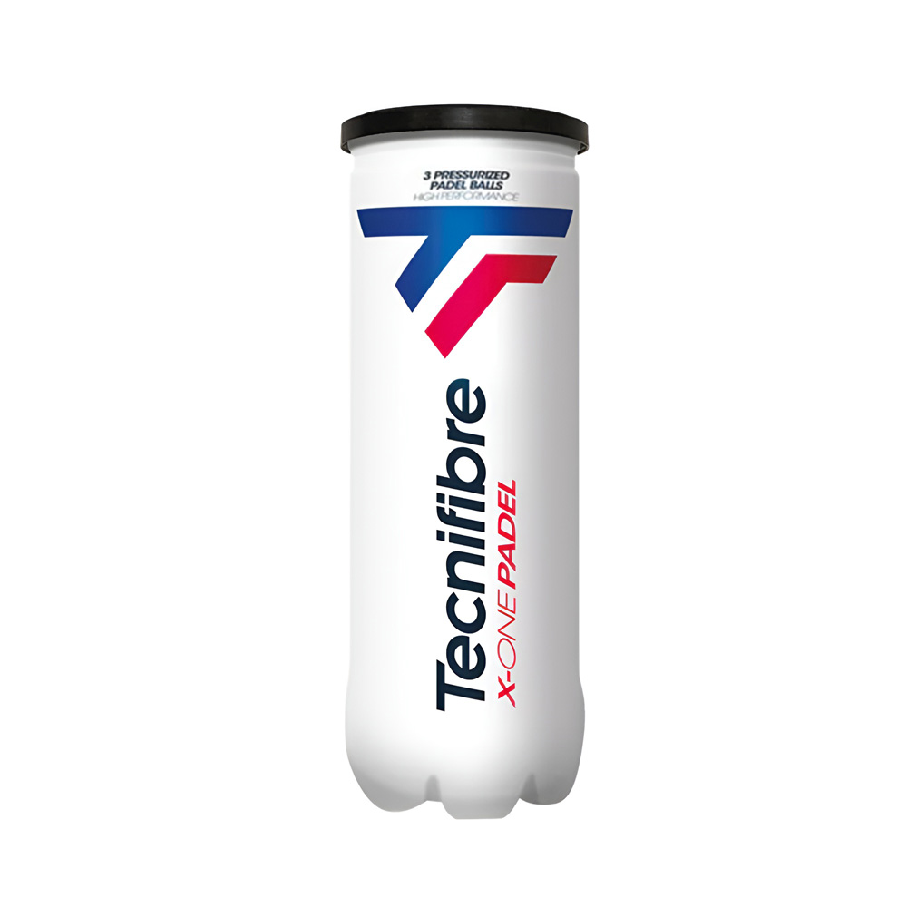 Мяч для падела Tecnifibre X-One Padel, 60PADXO243, FIP Approved, уп.3 шт, войлок, нат.резина,желтый